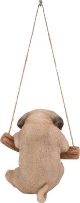 Show full view: Hi-Line Gift Hanging Pug Puppy Statue, 4.5-in slide 5 of 6