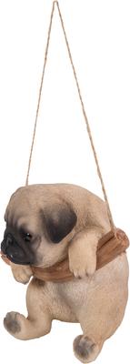 Show full view: Hi-Line Gift Hanging Pug Puppy Statue, 4.5-in slide 3 of 6