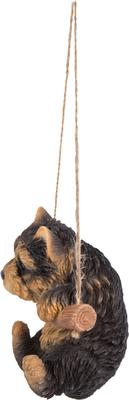 Show full view: Hi-Line Gift Hanging Yorkshire Terrier Puppy Statue, 5.67-in slide 3 of 6
