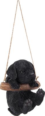Show full view: Hi-Line Gift Hanging Black Lab Puppy Statue, 5-in slide 4 of 6