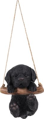 Show full view: Hi-Line Gift Hanging Black Lab Puppy Statue, 5-in slide 2 of 6