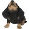 Show in main carousel: Hi-Line Gift Howling Dachshund Puppy Statue, 6.18-in slide 5 of 8