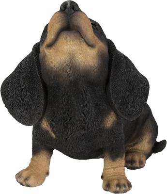 Show full view: Hi-Line Gift Howling Dachshund Puppy Statue, 6.18-in slide 5 of 8