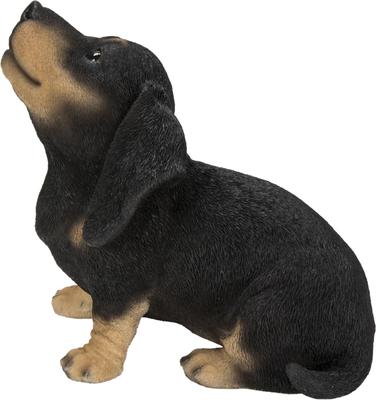 Show full view: Hi-Line Gift Howling Dachshund Puppy Statue, 6.18-in slide 2 of 8