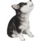 Show in main carousel: Hi-Line Gift Siberian Husky Puppy Howling Statue, 6.81-in slide 4 of 8