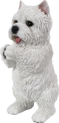 Show full view: Hi-Line Gift Westie Puppy Playing Statue, 8.5-in slide 3 of 6