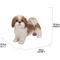 Show in main carousel: Hi-Line Gift Standing Shih Tzu Statue, Brown & White, 10.04-in slide 8 of 9
