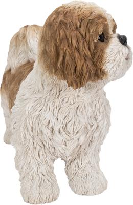 Show full view: Hi-Line Gift Standing Shih Tzu Statue, Brown & White, 10.04-in slide 5 of 9