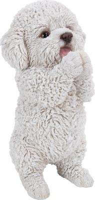 Show full view: Hi-Line Gift Poodle Puppy Playing Statue, 8.5-in slide 5 of 7