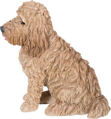 Show full view: Hi-Line Gift Sitting Cream-Coloured Cockapoo Statue, 16.85-in slide 3 of 8