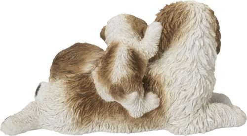 Show full view: Hi-Line Gift Mother & Baby Shih Tzu Statue, 6.22-in slide 4 of 8