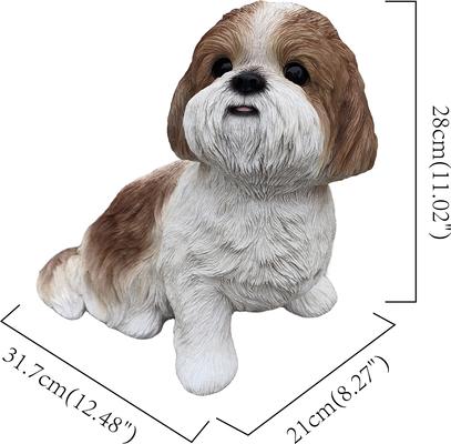 Show full view: Hi-Line Gift Shih Tzu Statue, Black & Brown, 11.02-in slide 7 of 8