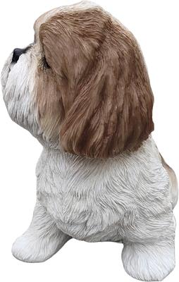 Show full view: Hi-Line Gift Shih Tzu Statue, Black & Brown, 11.02-in slide 3 of 8