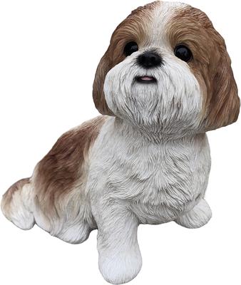 Show full view: Hi-Line Gift Shih Tzu Statue, Black & Brown, 11.02-in slide 2 of 8