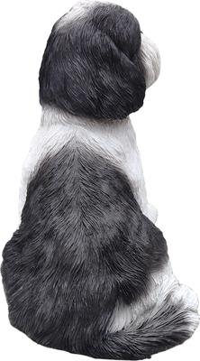 Show full view: Hi-Line Gift Shih Tzu Statue, White & Brown, 11.02-in slide 5 of 8