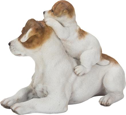 Show full view: Hi-Line Gift Mother & Baby Jack Russell Statue, 7.48-in slide 3 of 8