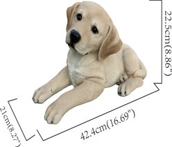 Hi-Line Gift Lying Yellow Labrador Figurine, 8.86-in slide 2 of 7