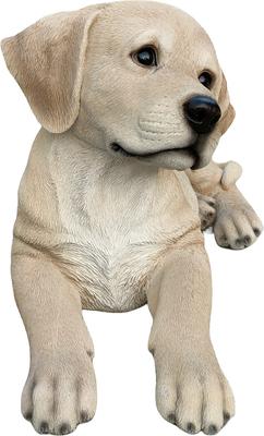 Show full view: Hi-Line Gift Lying Yellow Labrador Figurine, 8.86-in slide 3 of 8