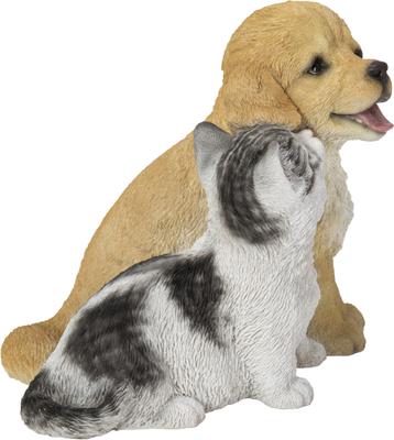 Show full view: Hi-Line Gift Golden Retriever & Kitten Statue, 7.09-in slide 5 of 8