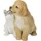 Show in main carousel: Hi-Line Gift Golden Retriever & Kitten Statue, 7.09-in slide 3 of 8