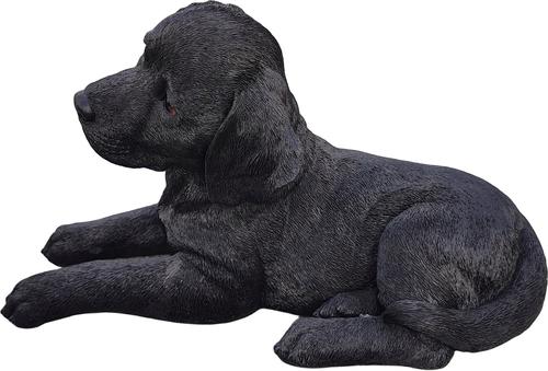 Show full view: Hi-Line Gift Lying Down Black Labrador Figurine, 8.86-in slide 3 of 8