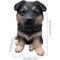 Show in main carousel: Hi-Line Gift German Shepherd Puppy Statue, 10.43-in slide 7 of 8