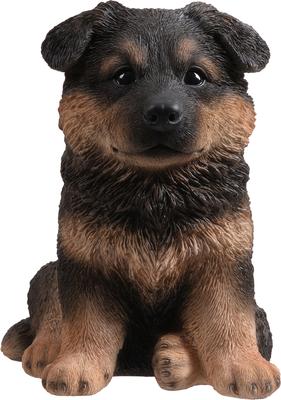 Show full view: Hi-Line Gift German Shepherd Puppy Statue, 10.43-in slide 2 of 8