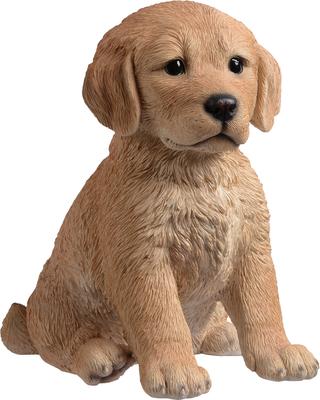 Show full view: Hi-Line Gift Golden Retreiver Puppy Statue, 10.43-in slide 6 of 9