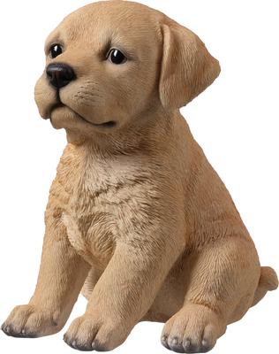 Show full view: Hi-Line Gift Labrador Puppy Statue, 10.43-in slide 3 of 9