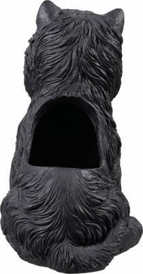 Show full view: Hi-Line Gift White Terrier Flower Planter, Gray, 13.8-in slide 5 of 9