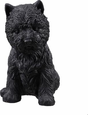 Show full view: Hi-Line Gift White Terrier Flower Planter, Gray, 13.8-in slide 2 of 9