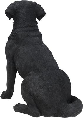 Show full view: Hi-Line Gift Noble Black Labrador Sitting Statue, 21.25-in slide 2 of 6