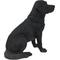 Show in main carousel: Hi-Line Gift Noble Black Labrador Sitting Statue, 21.25-in slide 3 of 6