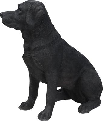 Show full view: Hi-Line Gift Noble Black Labrador Sitting Statue, 21.25-in slide 5 of 6