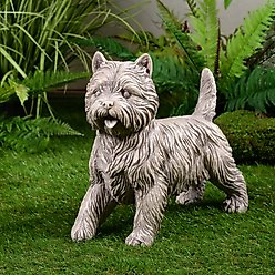 Hi-Line Gift Cairn Terrier Garden Statue, 13.8-in