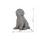 Show in main carousel: Hi-Line Gift Curled Sitting Dog Memorial Statue, 16.14-in slide 6 of 7