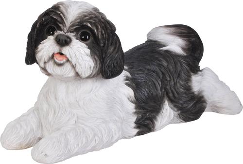 Show full view: Hi-Line Gift Shih Tzu Lying Down Statue, 7.48-in slide 4 of 7