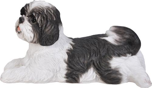 Show full view: Hi-Line Gift Shih Tzu Lying Down Statue, 7.48-in slide 2 of 7