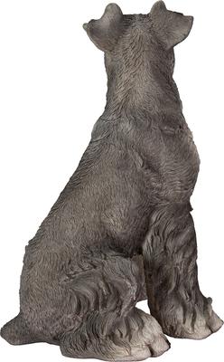 Show full view: Hi-Line Gift Sitting Schnauzer Statue, 15.5-in slide 4 of 7