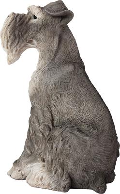 Show full view: Hi-Line Gift Sitting Schnauzer Statue, 15.5-in slide 3 of 7
