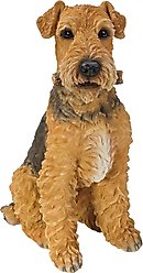 Hi-Line Gift Airedale Terrier Statue, 18-in