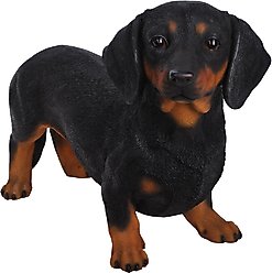 Hi-Line Gift Standing Dachshund Statue, 13-in