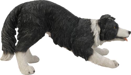 Show full view: Hi-Line Gift Dog-Border Collie Statue, 13-in slide 7 of 8