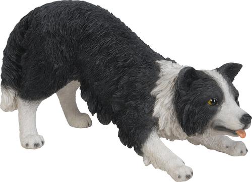 Show full view: Hi-Line Gift Dog-Border Collie Statue, 13-in slide 5 of 8
