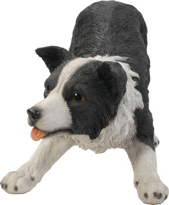 Show full view: Hi-Line Gift Dog-Border Collie Statue, 13-in slide 2 of 8