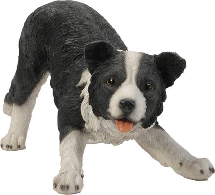 Show full view: Hi-Line Gift Dog-Border Collie Statue, 13-in slide 4 of 8