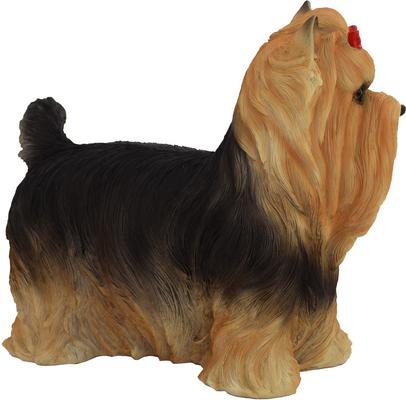 Show full view: Hi-Line Gift Yorkshire Terrier Statue, 9.5-in slide 3 of 6