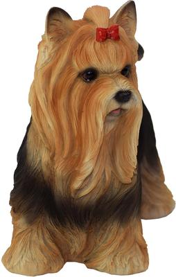 Show full view: Hi-Line Gift Yorkshire Terrier Statue, 9.5-in slide 2 of 6