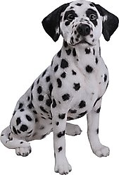 Hi-Line Gift Sitting Dalmation Statue, 20.5-in
