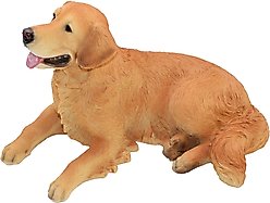 Hi-Line Gift Golden Retriever Lying Down Statue, 14-in slide 2 of 5